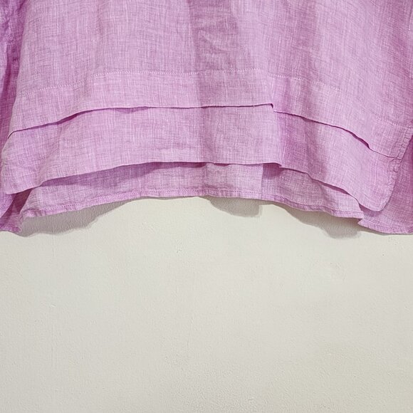 J Jill Love Linen Tunic Top - Picture 8 of 13